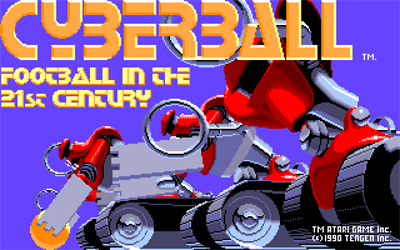 Cyberball - Screenshot - Game Title Image