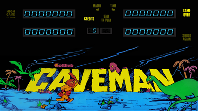 Caveman - Arcade - Marquee Image