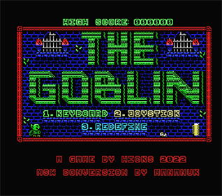 The Goblin - Screenshot - Game Title Image