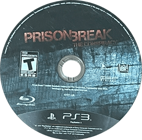 Prison Break: The Conspiracy - Disc Image