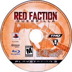 Red Faction: Guerrilla - Disc Image