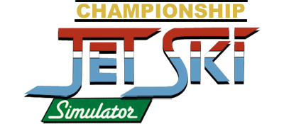 Championship Jet Ski Simulator  - Clear Logo Image
