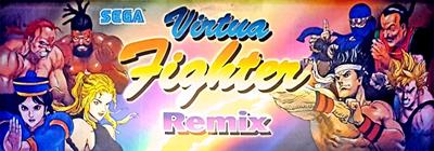 Virtua Fighter Remix - Arcade - Marquee Image