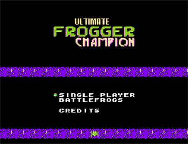 Ultimate Frogger Champion - Screenshot - Game Title Image