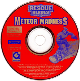 Rescue Heroes: Meteor Madness - Disc Image