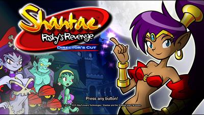Shantae: Risky's Revenge: Director's Cut - Screenshot - Game Title Image