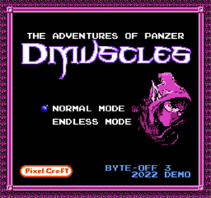 The Adventures of Panzer - DMuscles - Screenshot - Game Title Image