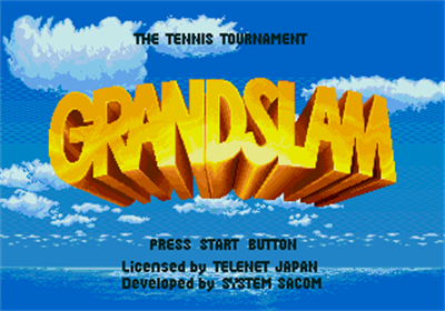 Jennifer Capriati Tennis - Screenshot - Game Title Image