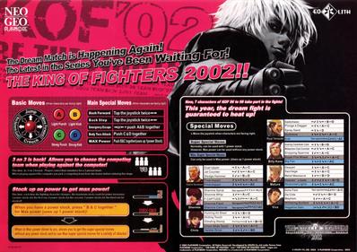 The King of Fighters 2002 - Arcade - Controls Information Image