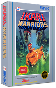 Ikari Warriors - Box - 3D Image