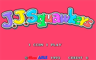 J. J. Squawkers - Screenshot - Game Title Image