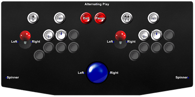 Zektor - Arcade - Controls Information Image