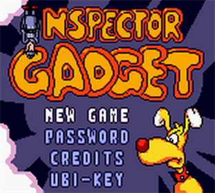 Inspector Gadget: Operation Madkactus - Screenshot - Game Title Image