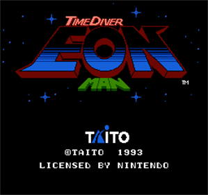 Time Diver: Eon Man - Screenshot - Game Title Image