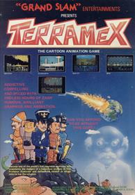 Terramex: The Cartoon Animation Game - Advertisement Flyer - Front Image