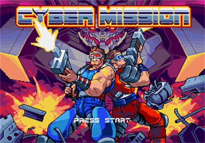 Cyber Mission - Screenshot - Game Title Image