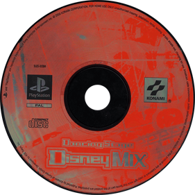 Dance Dance Revolution: Disney Mix - Disc Image