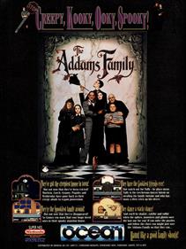 The Addams Family - Advertisement Flyer - Front Image