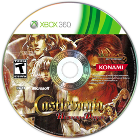 Castlevania: Harmony of Despair - Fanart - Disc Image