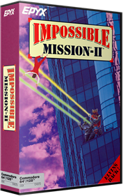 Impossible Mission-II - Box - 3D Image