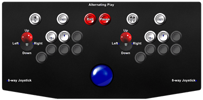 HAL21 - Arcade - Controls Information Image