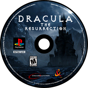 Dracula: The Resurrection - Fanart - Disc Image