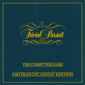 Trivial Pursuit: The Computer Game: Amstrad CPC Genus Edition