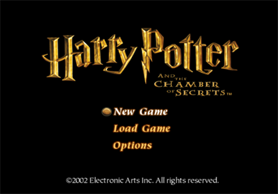 Harry Potter and the Chamber of Secrets - Screenshot - Game Title Image