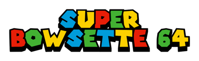 Super Bowsette 64 - Clear Logo Image