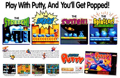 Super Putty - Advertisement Flyer - Front Image