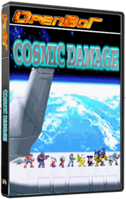 Cosmic Damage - Box - 3D Image