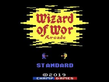 Wizard of Wor Arcade - Screenshot - Game Title Image