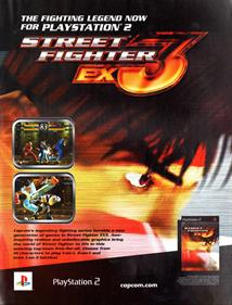Street Fighter EX3 - Advertisement Flyer - Front Image