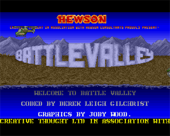 Battle Valley - Screenshot - Game Title Image