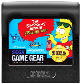 The Simpsons: Bart vs. the Space Mutants - Fanart - Cart - Front Image
