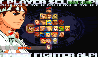 Street Fighter Alpha 3 - Screenshot - Game Select Image