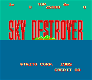 Sky Destroyer - Screenshot - Game Title Image