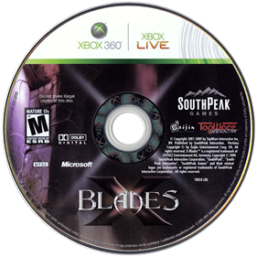 X-Blades - Disc Image