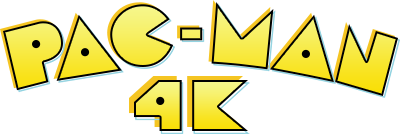 Pac-Man 4K - Clear Logo Image