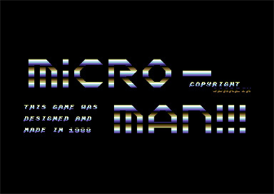 Micro-Man! - Screenshot - Game Title Image
