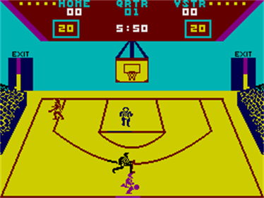 Championship Basketball Two-on-Two - Screenshot - Gameplay Image