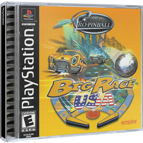 Pro Pinball: Big Race USA - Box - 3D Image