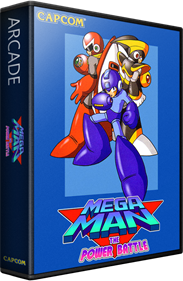 Mega Man: The Power Battle - Box - 3D Image