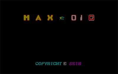 MAX-01G - Screenshot - Game Title Image