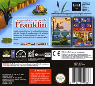 Franklin's Great Adventures - Box - Back Image