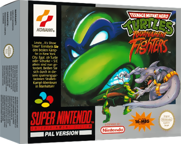 Teenage Mutant Ninja Turtles: Tournament Fighters - Box - 3D Image