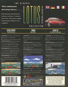 Lotus Trilogy - Box - Back Image