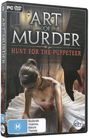 Art of Murder: Hunt for the Puppeteer - Box - 3D Image