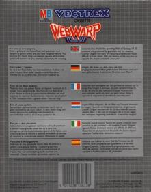 Web Wars - Box - Back Image