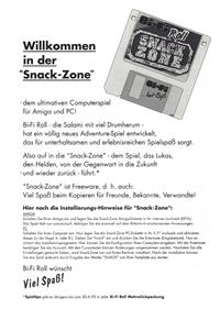 Bi-Fi Roll: Snack Zone - Advertisement Flyer - Front Image